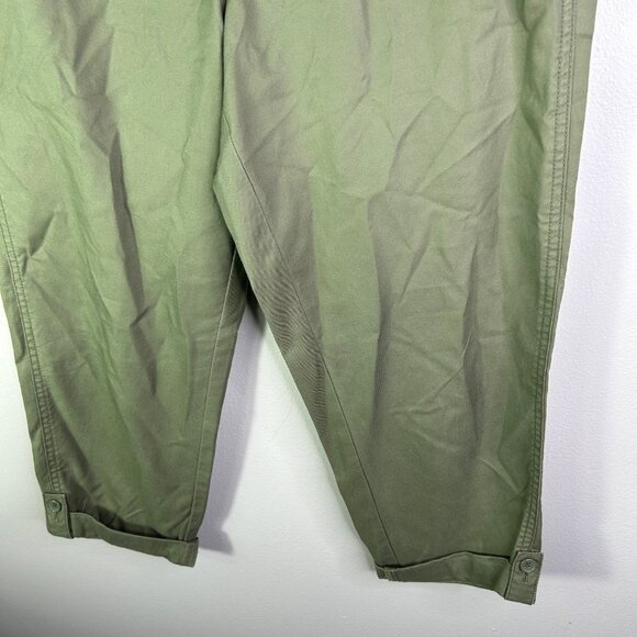 Talbots green capri pants size 6 - Picture 4 of 4